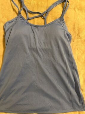 Women’s Lightweight light blue Strappy Tank Top